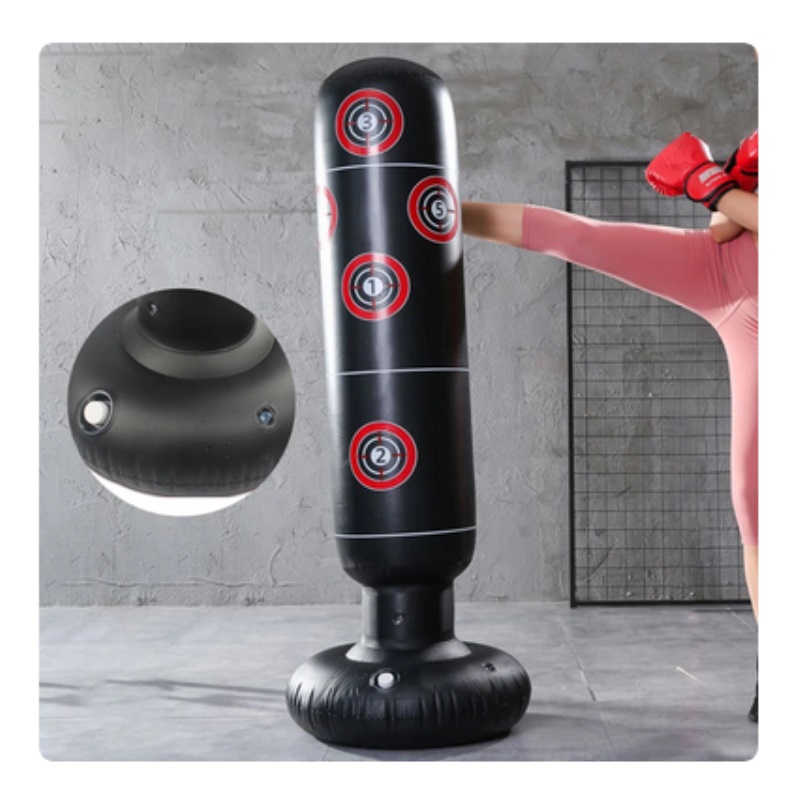 Saco costal inflable para entrenamiento