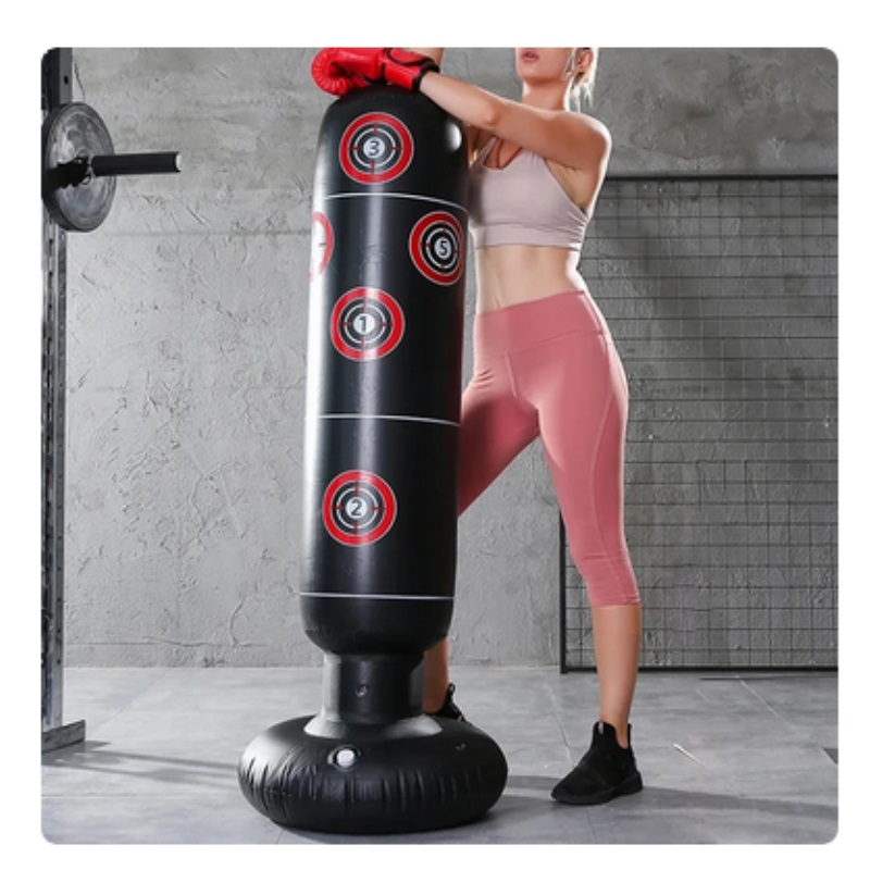 Saco costal inflable para entrenamiento