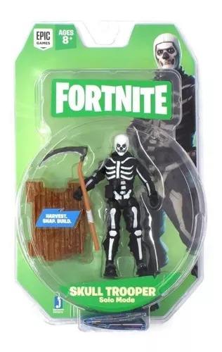 Fortnite Skull Trooper Solo Mode Epic Games Articulado.