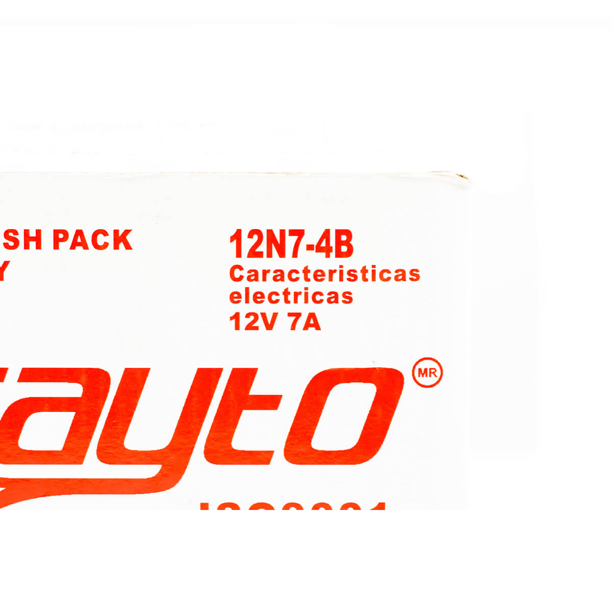 Batería Para Moto De Acido Quad 12V 7Ah