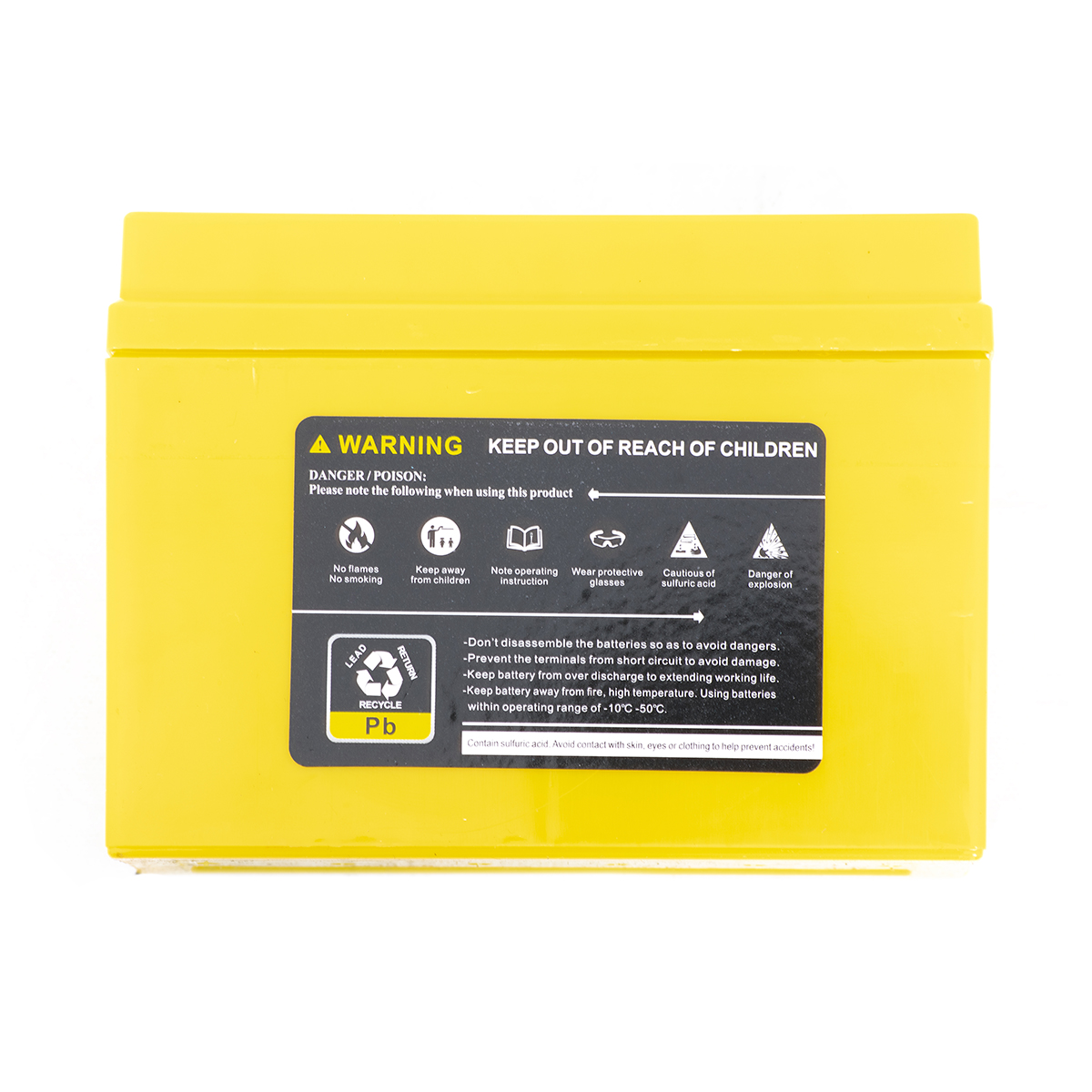 Batería De Acido Para Moto Veloci Razzer 200cc