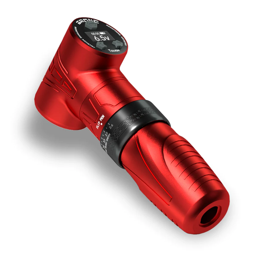 Bronc TOUGH Pen para tatuar inalámbrica con stroke ajustable v13