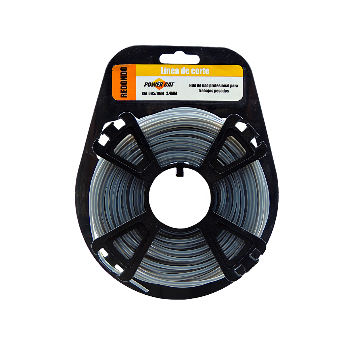 Hilo para desbrozadora Powercat 2.4 Mm 86 M 