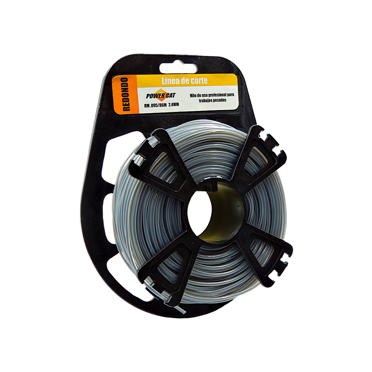 Hilo para desbrozadora Powercat 2.4 Mm 86 M 
