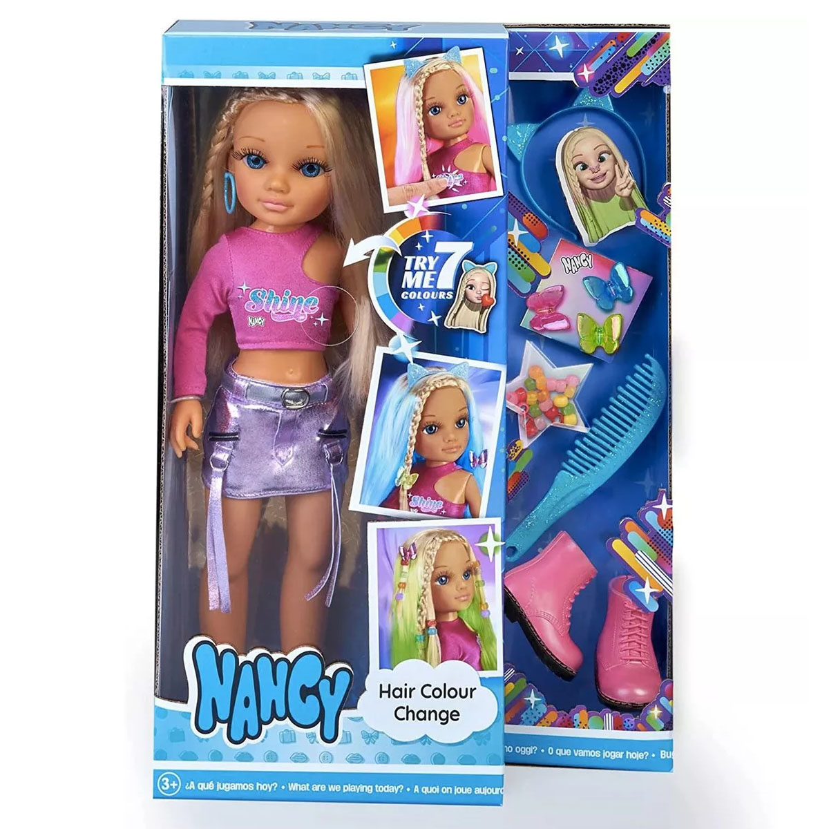 Nancy Famosa Cambio De Color De Pelo .