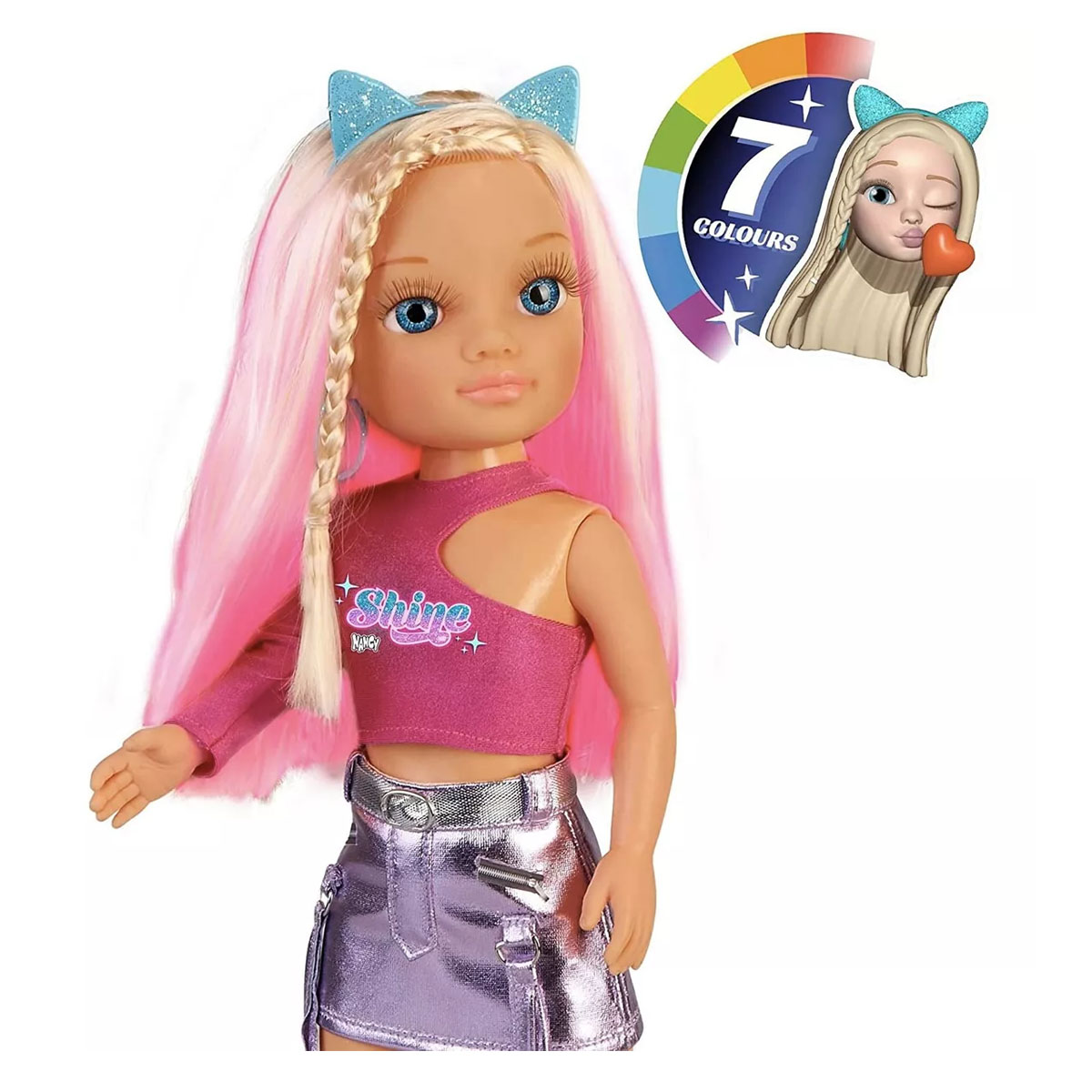 Nancy Famosa Cambio De Color De Pelo .