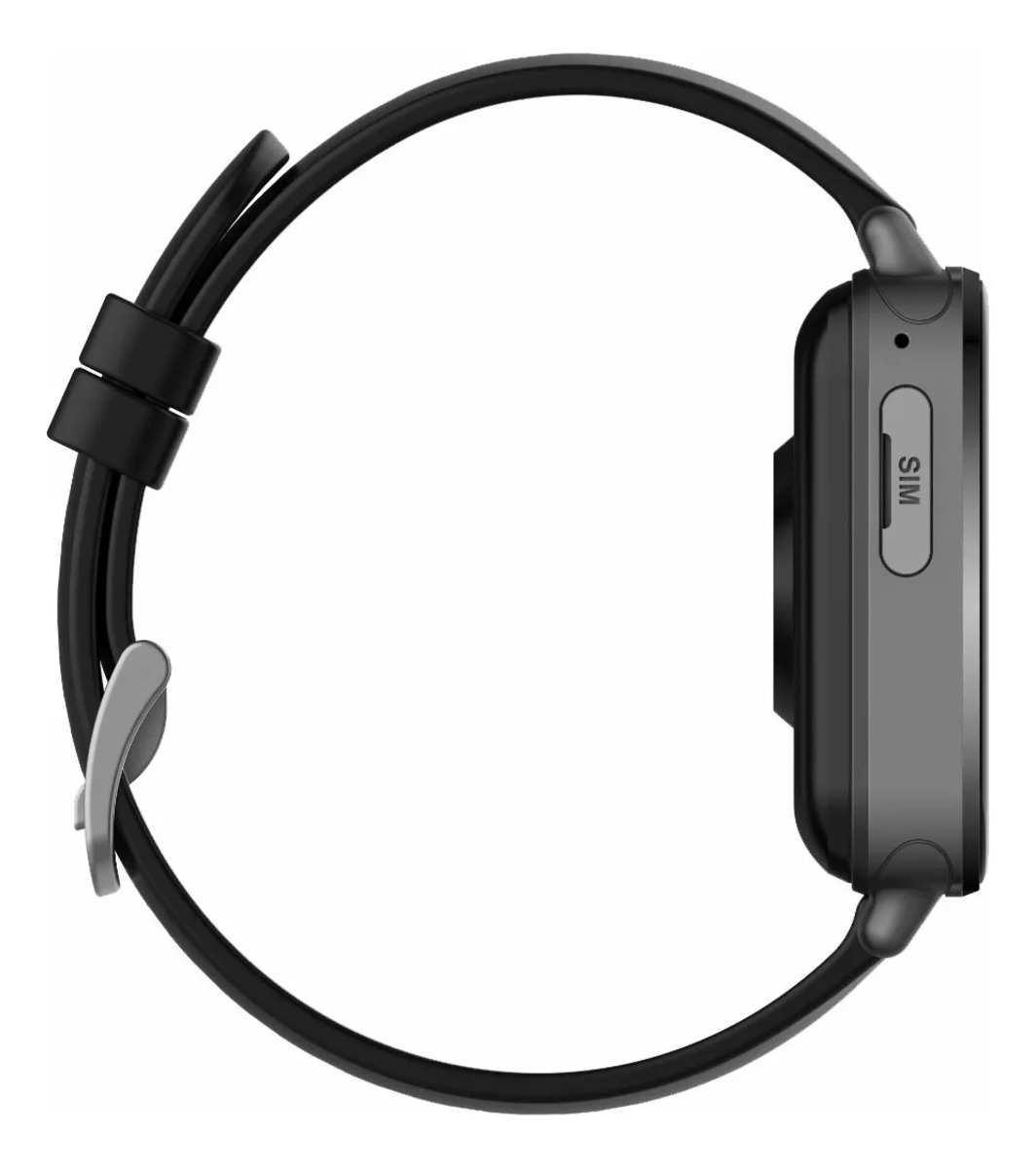 Reloj Smartwatch I1 Pro Android 8.1 Wifi 4g Gps Mp3  NEGRO FRALUGIO.