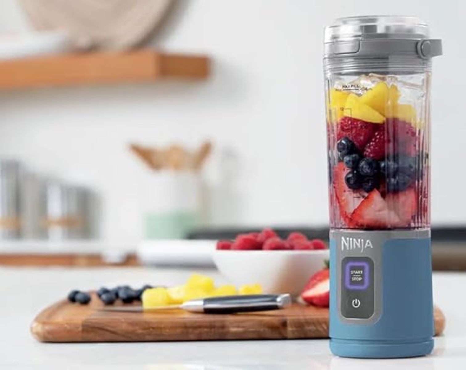 Licuadora Portátil Ninja Blast BC151NV Inalámbrica REACONDICIONADO