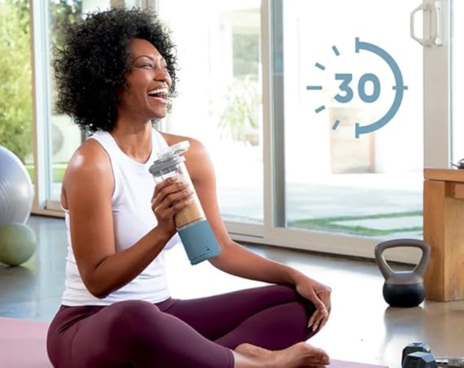 Licuadora Portátil Ninja Blast BC151NV Inalámbrica REACONDICIONADO