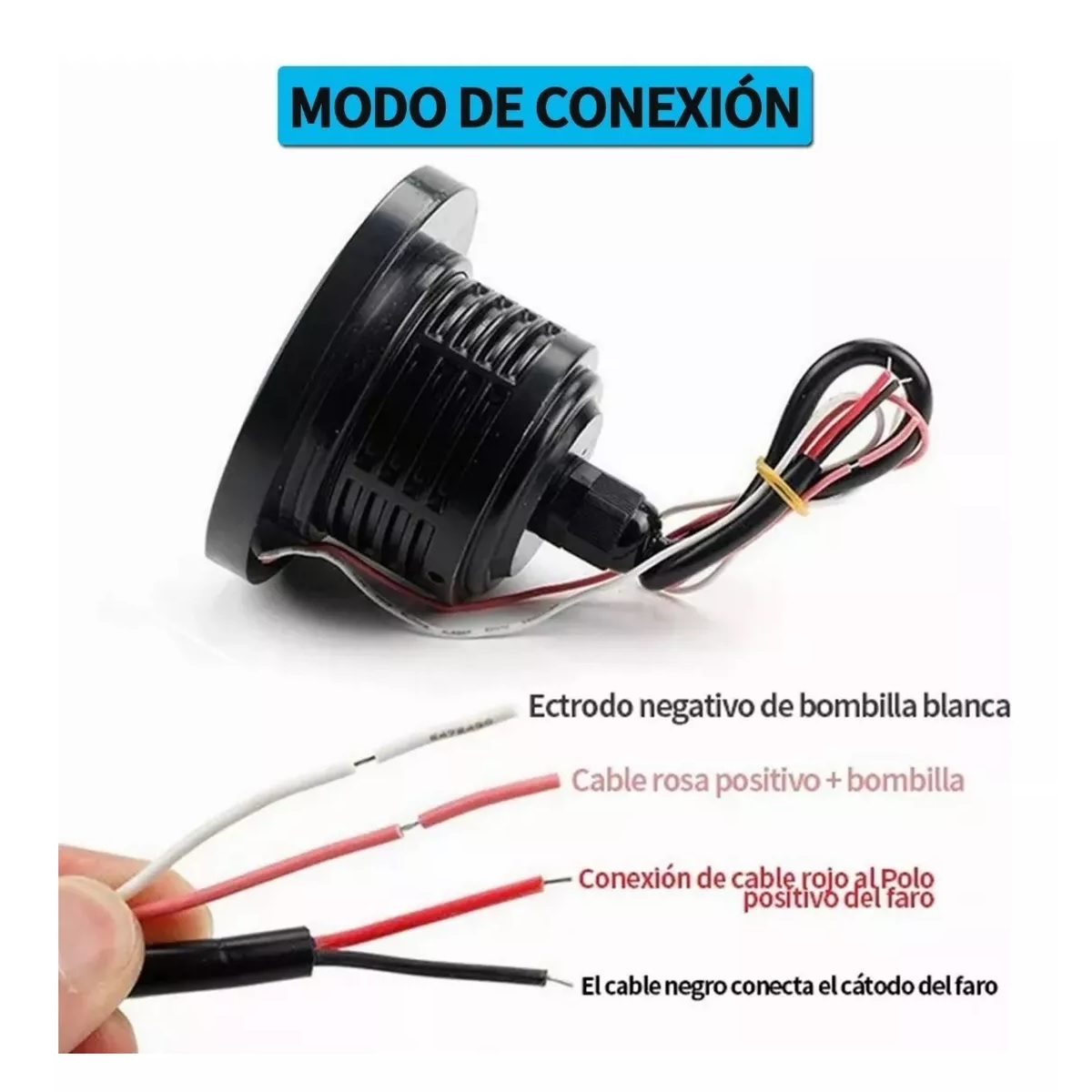 2pz Faros Antiniebla 3.5¨ Auxiliares Ojo De Angel Color Auto Rojo