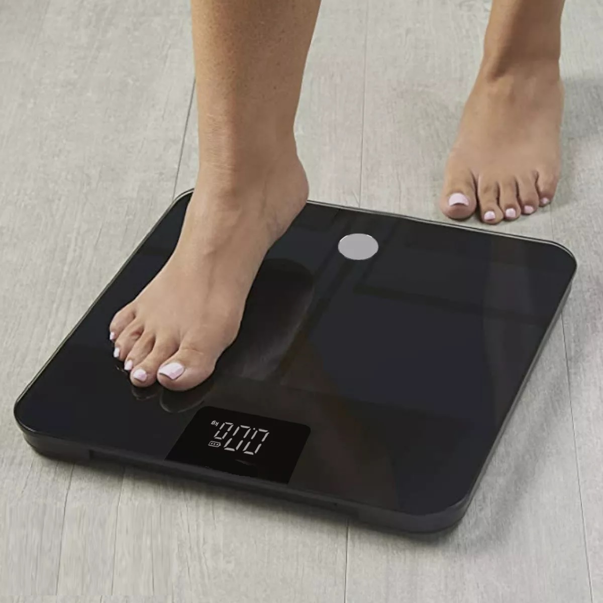 Bascula Digital Inteligente Bluetooth 180 Kg Negro