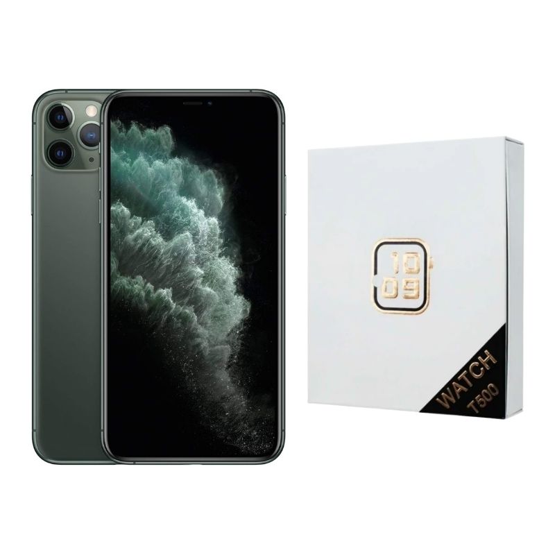 iPhone 11 Pro 64GB Verde Reacondicionado Grado A + Reloj Genérico.
