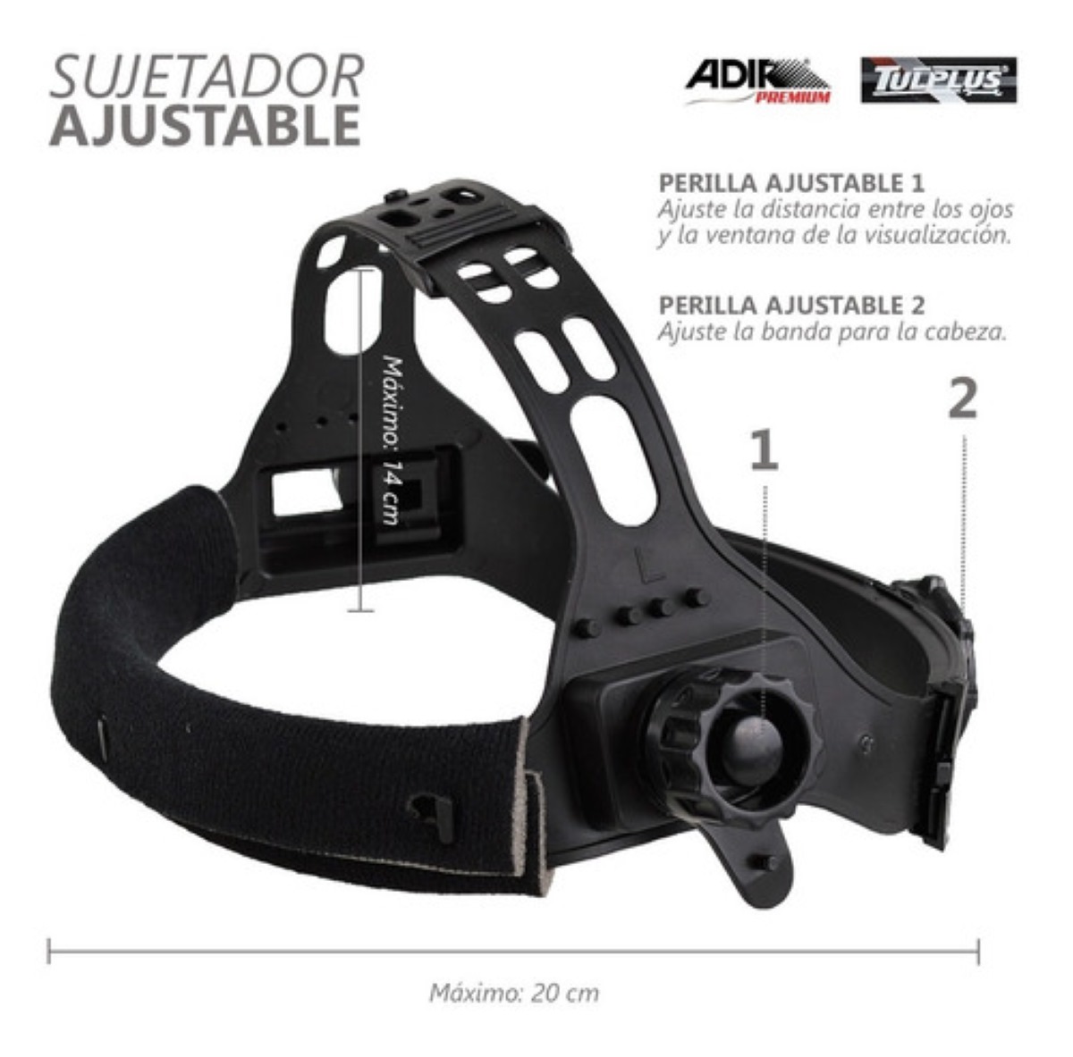 Careta De Soldar Uso Industrial Soldadura Electronica Diseño Azul