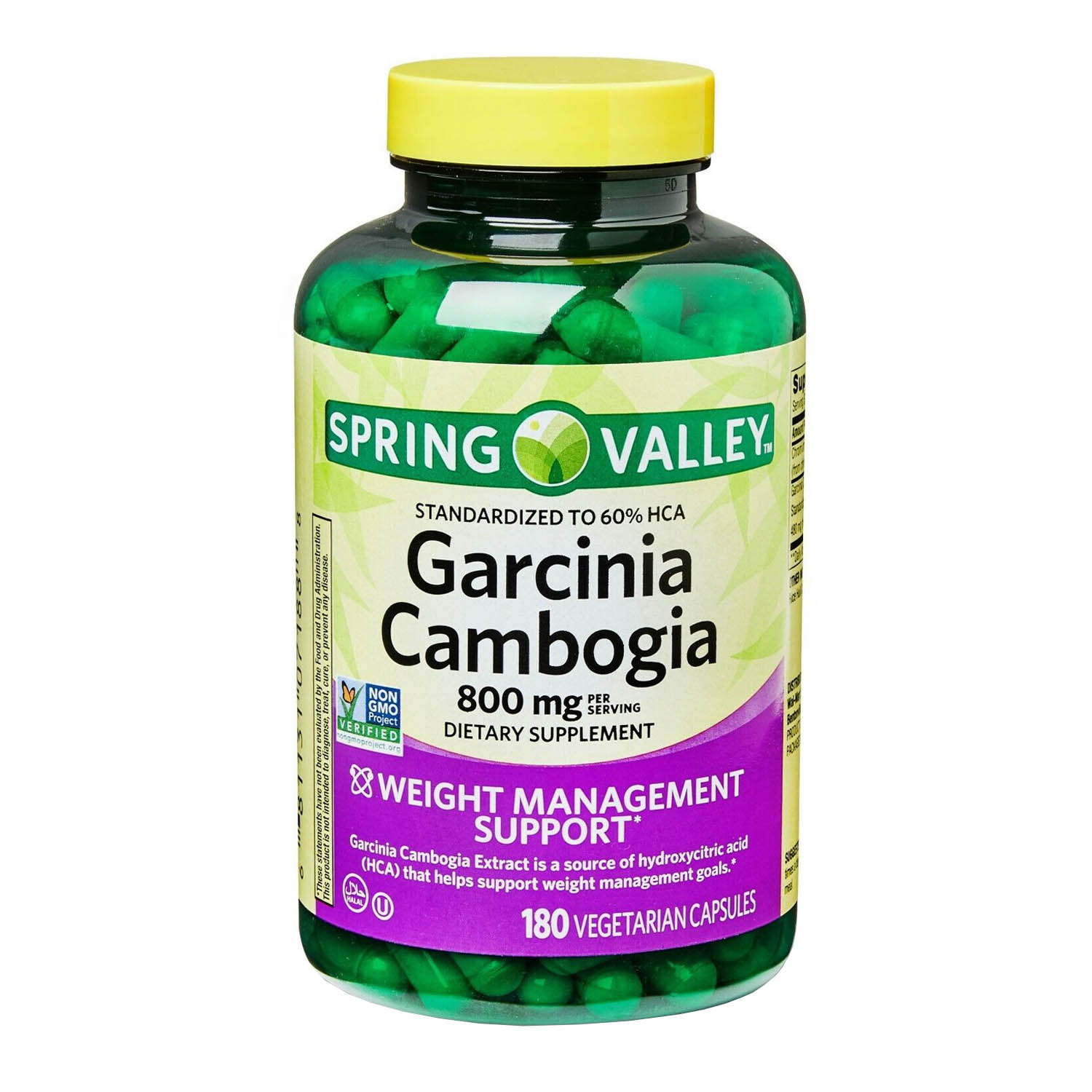 Garcinia Cambogia 800mg Spring Valley 180 caps 