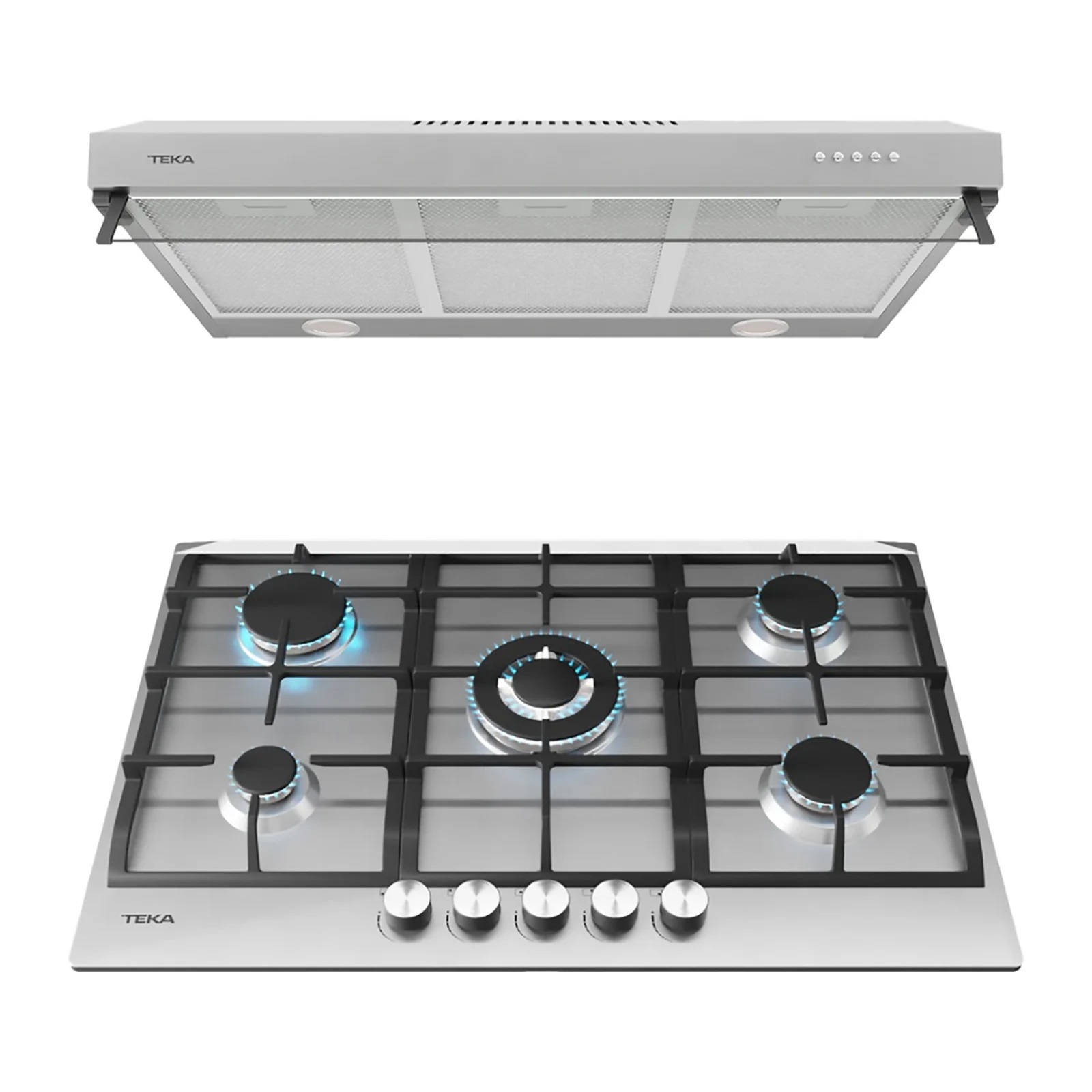 Parrilla Y Campana Pack Duetto Deluxe 75 Teka