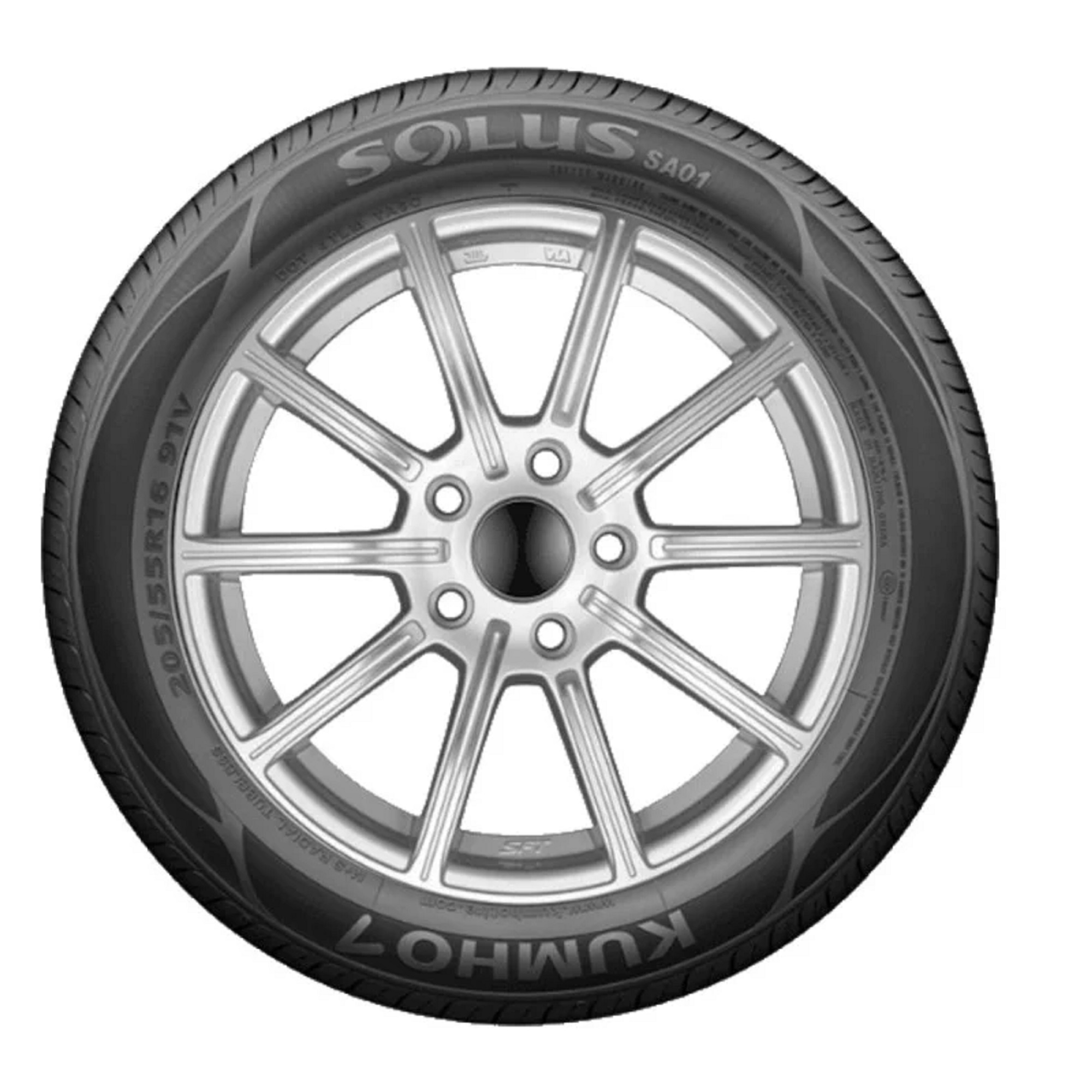 Llanta 215 60 R17 KH32 SOLUS SA01 PLUS 96H 4C 4KUMHO .