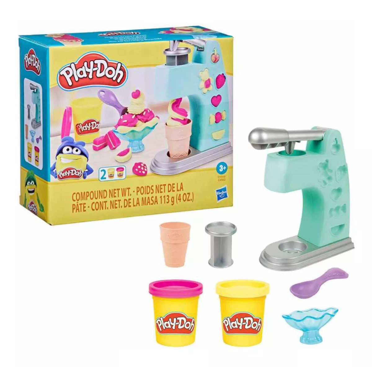 Maquina Para Hacer Helados Play Doh Masa