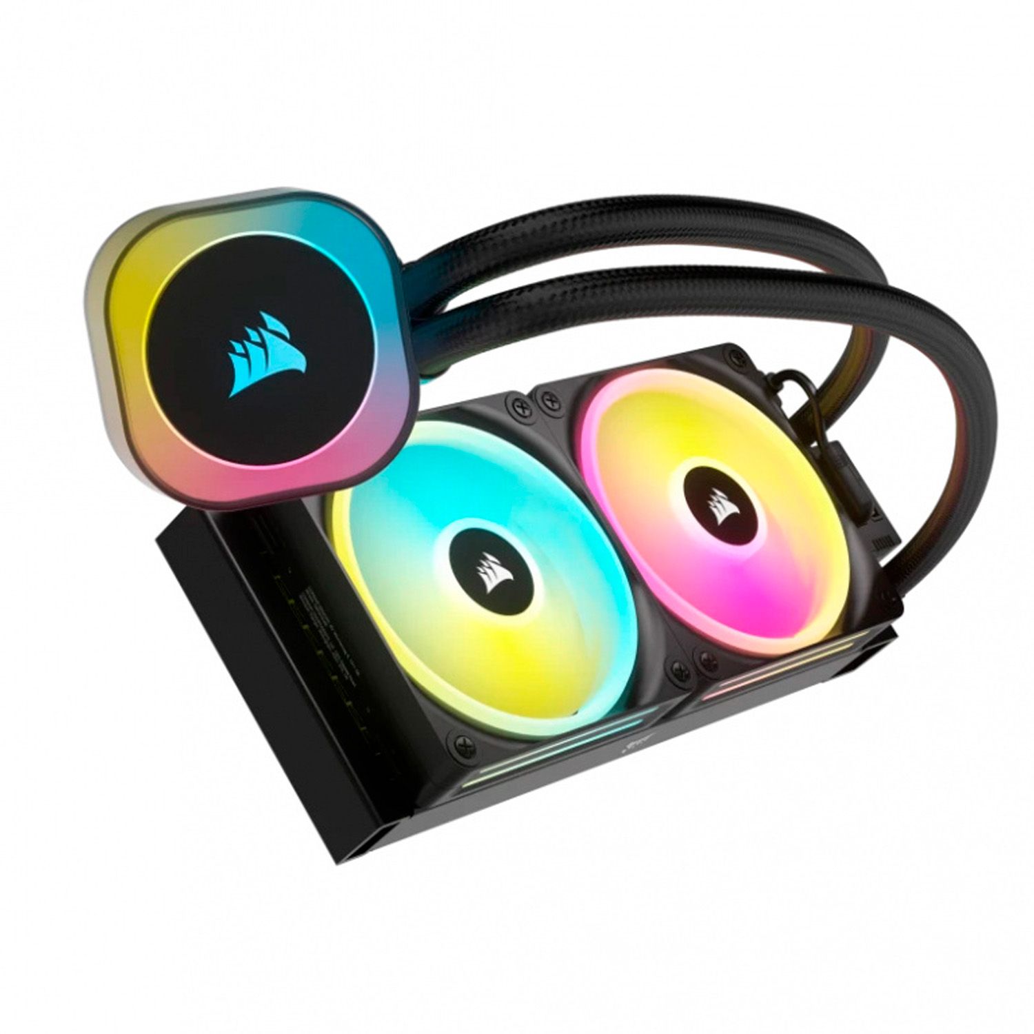 Enfriamiento Corsair ICUE Link H100i 240mm Rgb Aio Negro CW-9061001-WW.