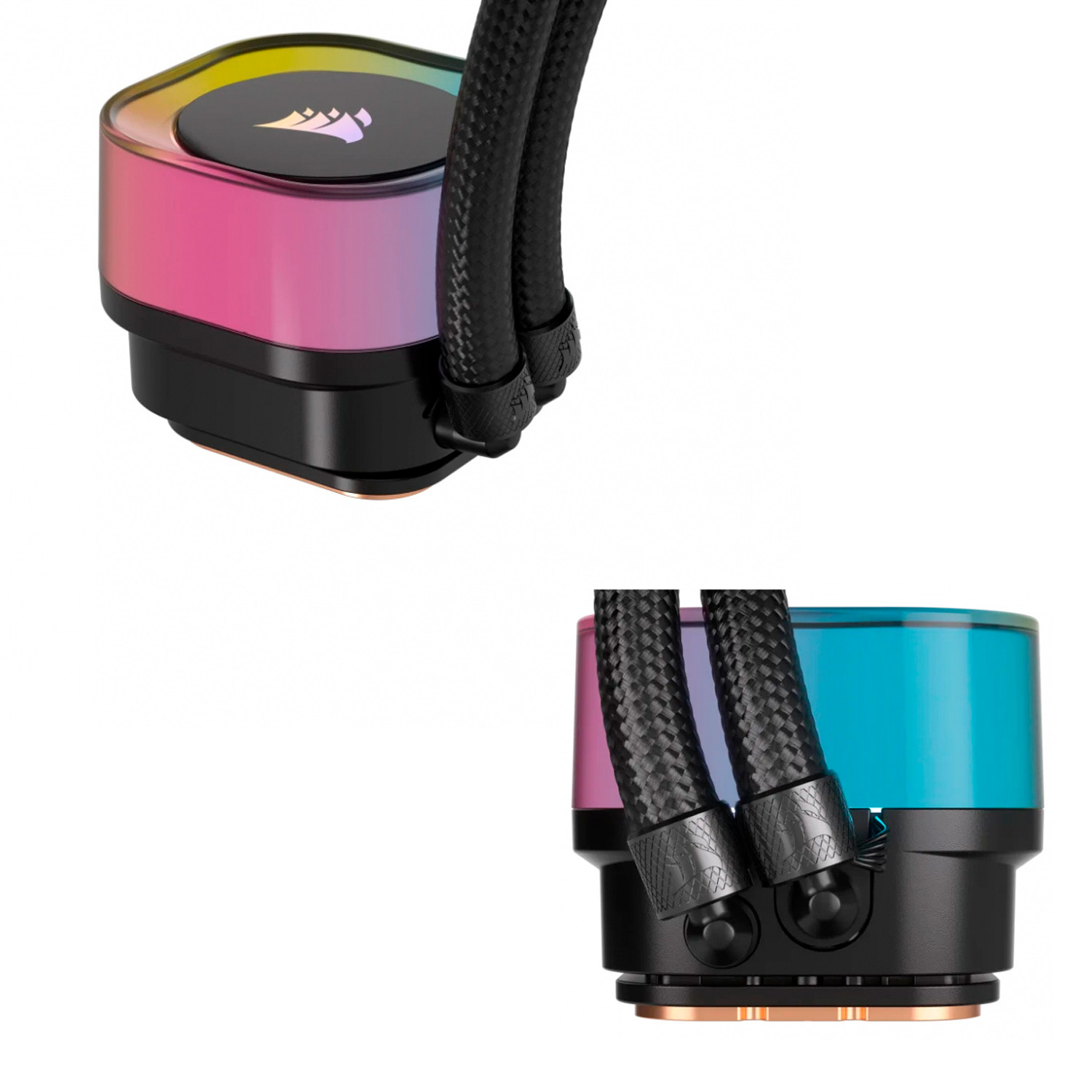 Enfriamiento Líquido Corsair iCUE Link H115i RGB AIO 2x140mm Negro.