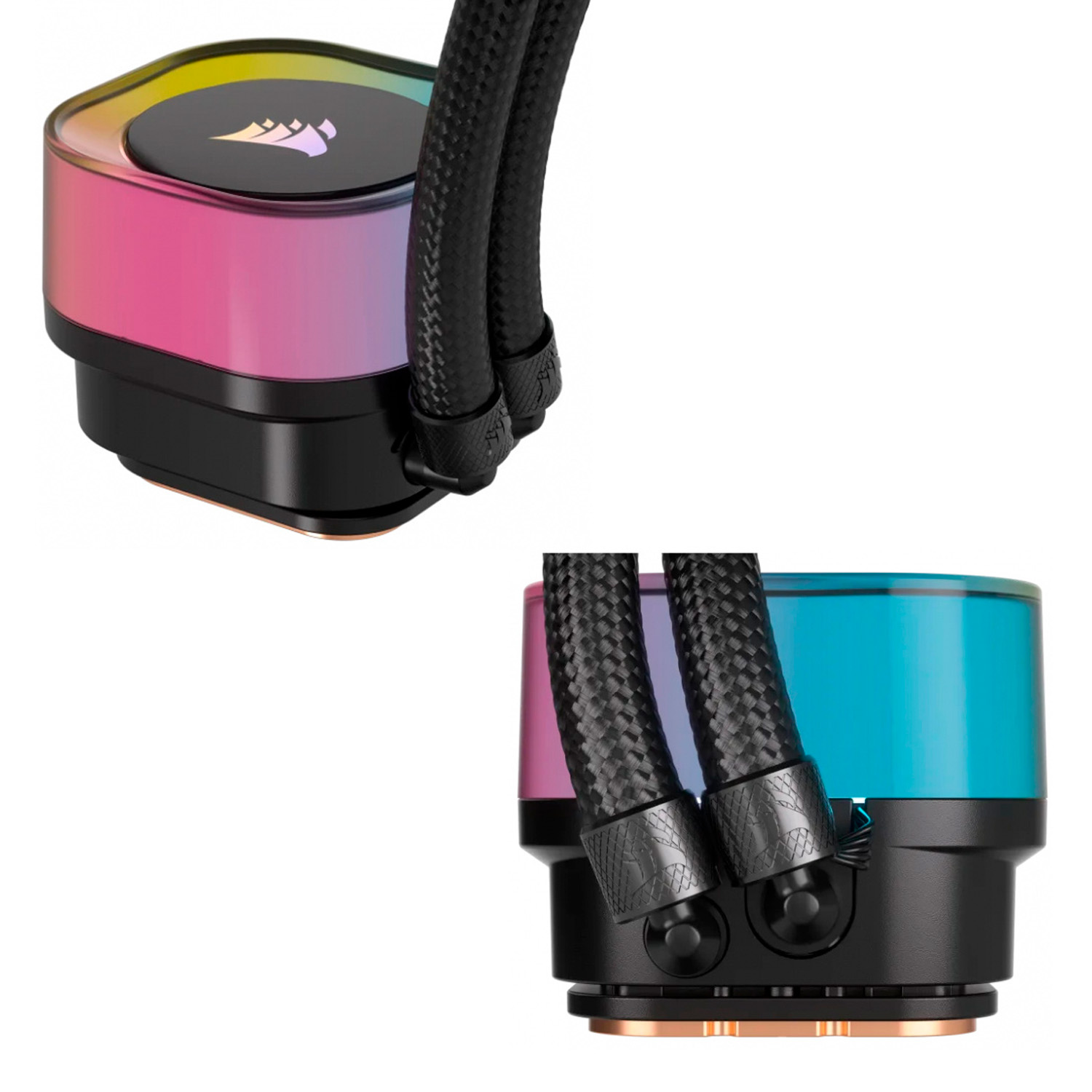 Enfriamiento Corsair ICUE Link H100i 240mm Rgb Aio Negro CW-9061001-WW.