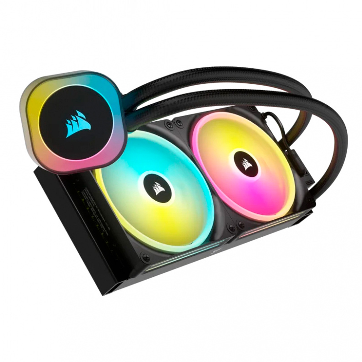 Enfriamiento Líquido Corsair iCUE Link H115i RGB AIO 2x140mm Negro.
