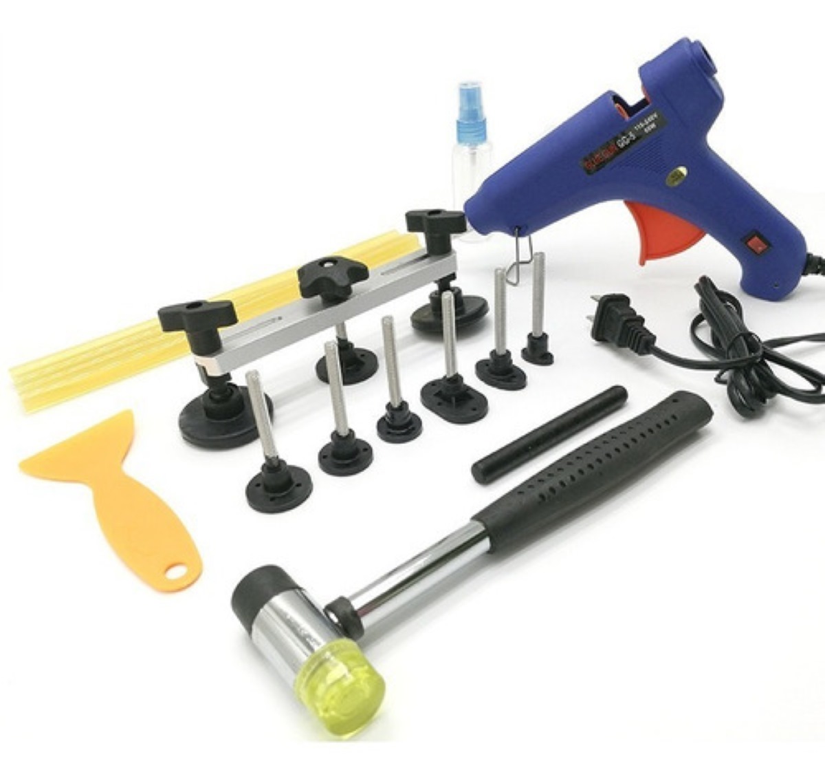 Kit Ventosa Saca Golpes De Auto 49 Pcs Ventosas Abolladuras