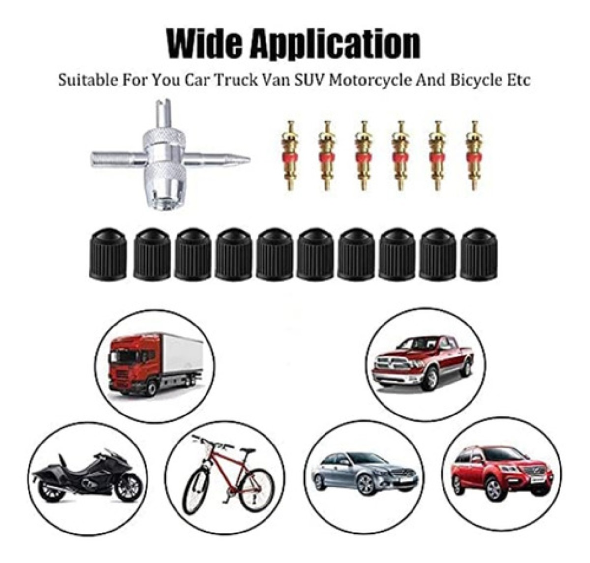 Kit De Palanca Desmontar Para Llantas Motocicleta Bicicleta