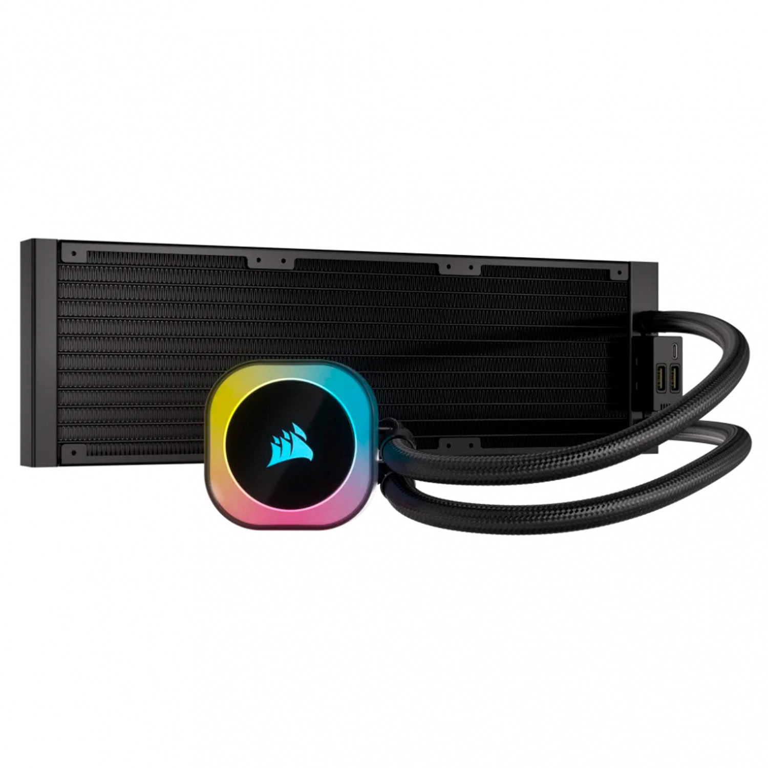 Enfriamiento Líquido Corsair iCUE Link H150i Rgb Aio 3x 120mm Negro.