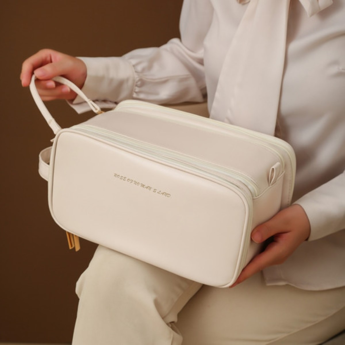 Neceser Cosmetiquera Profesionale Bolsa Para Mujer De Viaje negro