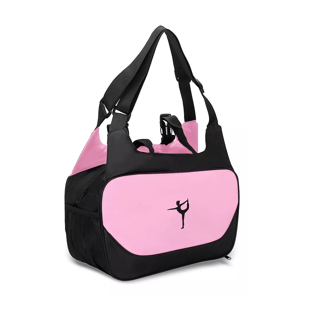 Bolsa De Yoga Mochila De Gym Bolsa Multifuncional Rosa.