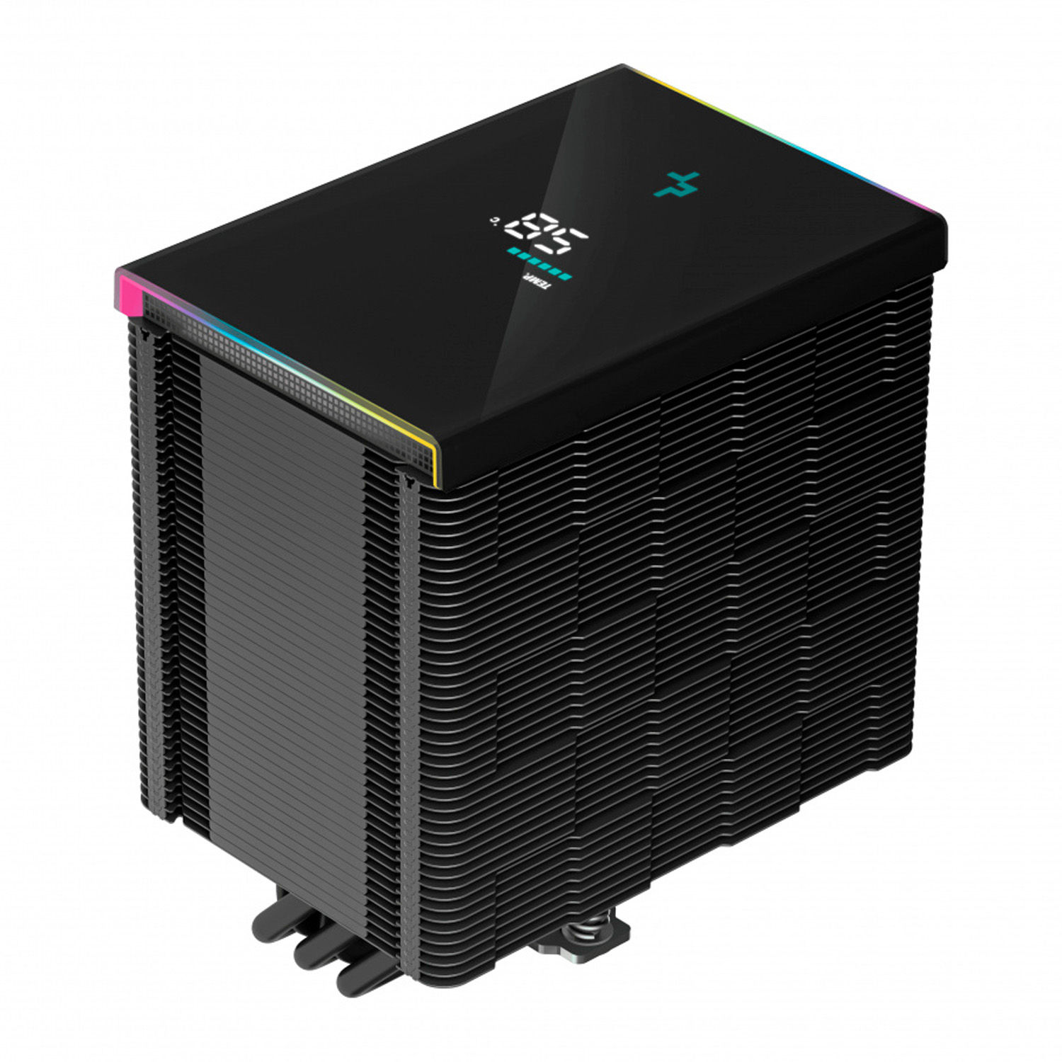 Disipador CPU DeepCool AK500 Digital 120mm 1850RPM Negro AM5/LGA1700.