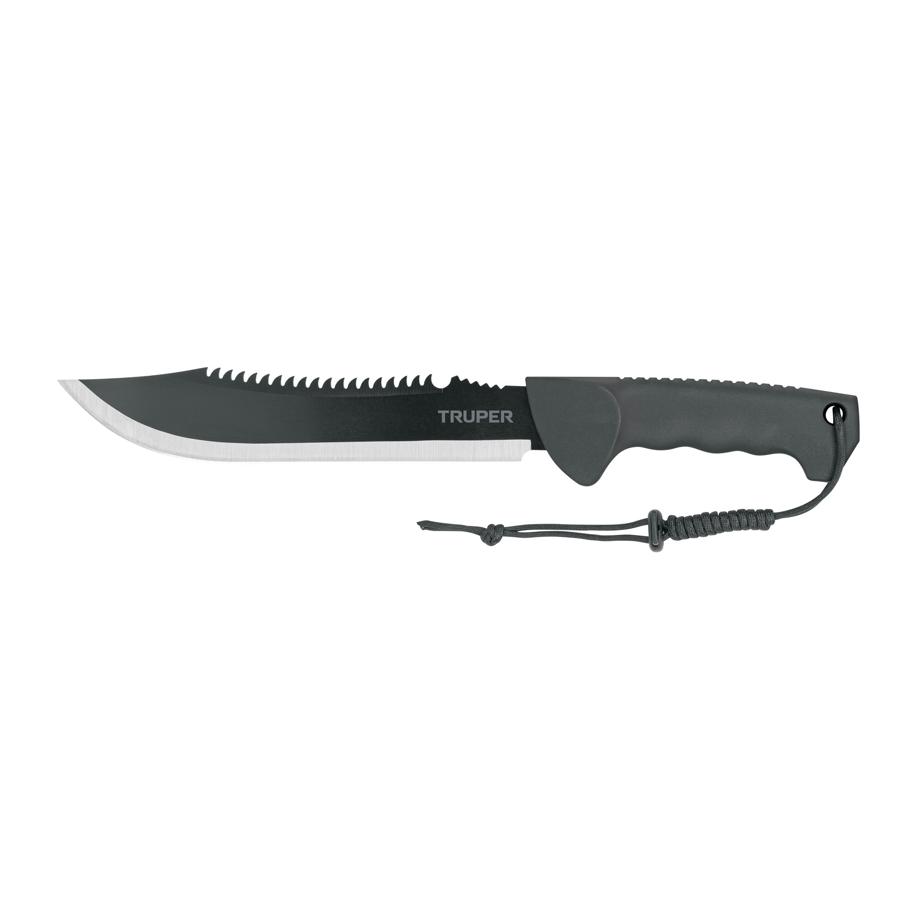 MACHETE DOBLE FILO 10" CACHA INYECTADA, CON FUNDA, TRUPER 103015