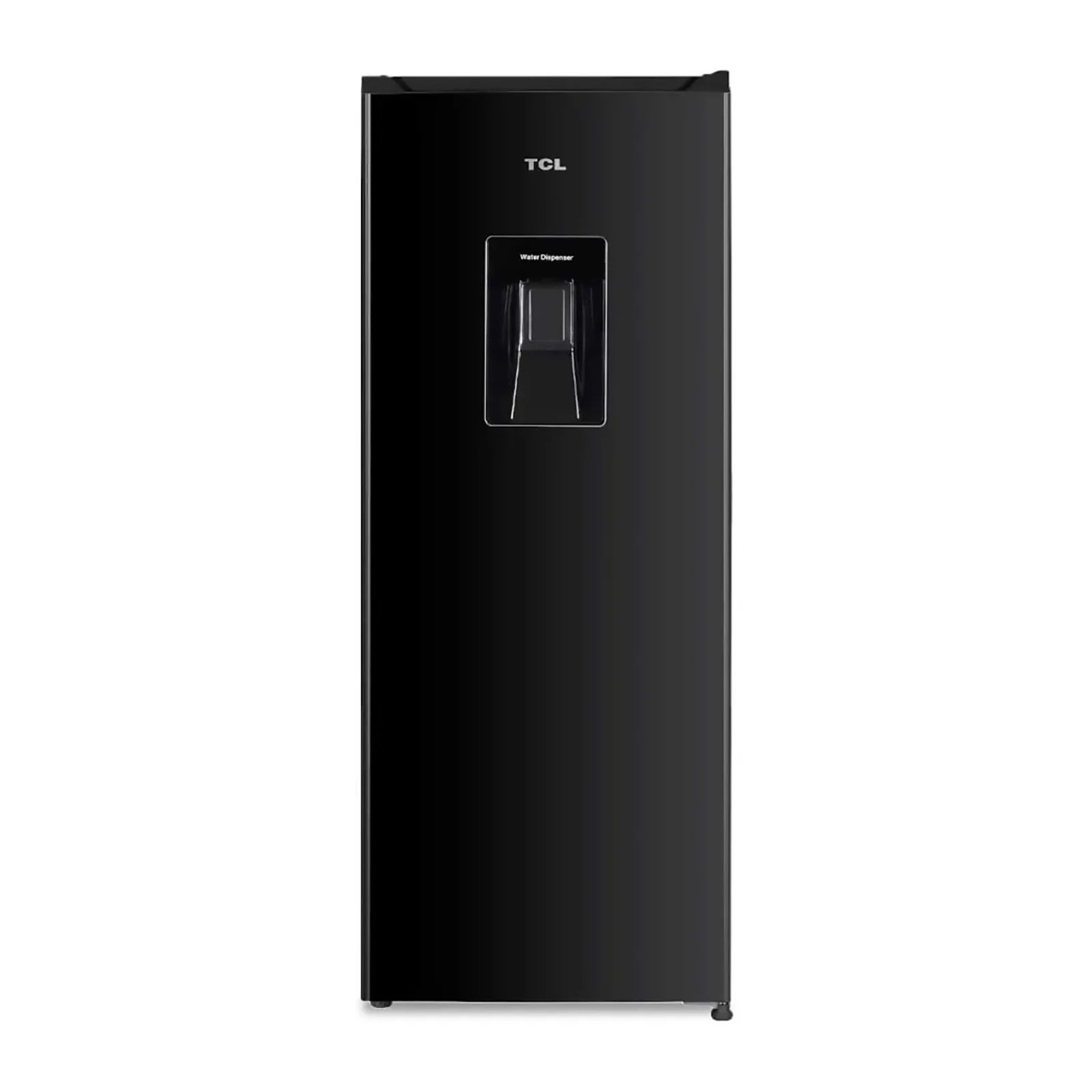 Refrigerador TCL 6 Pies Cúbicos con Dispensador de Agua TSD60BW-NEGRO.