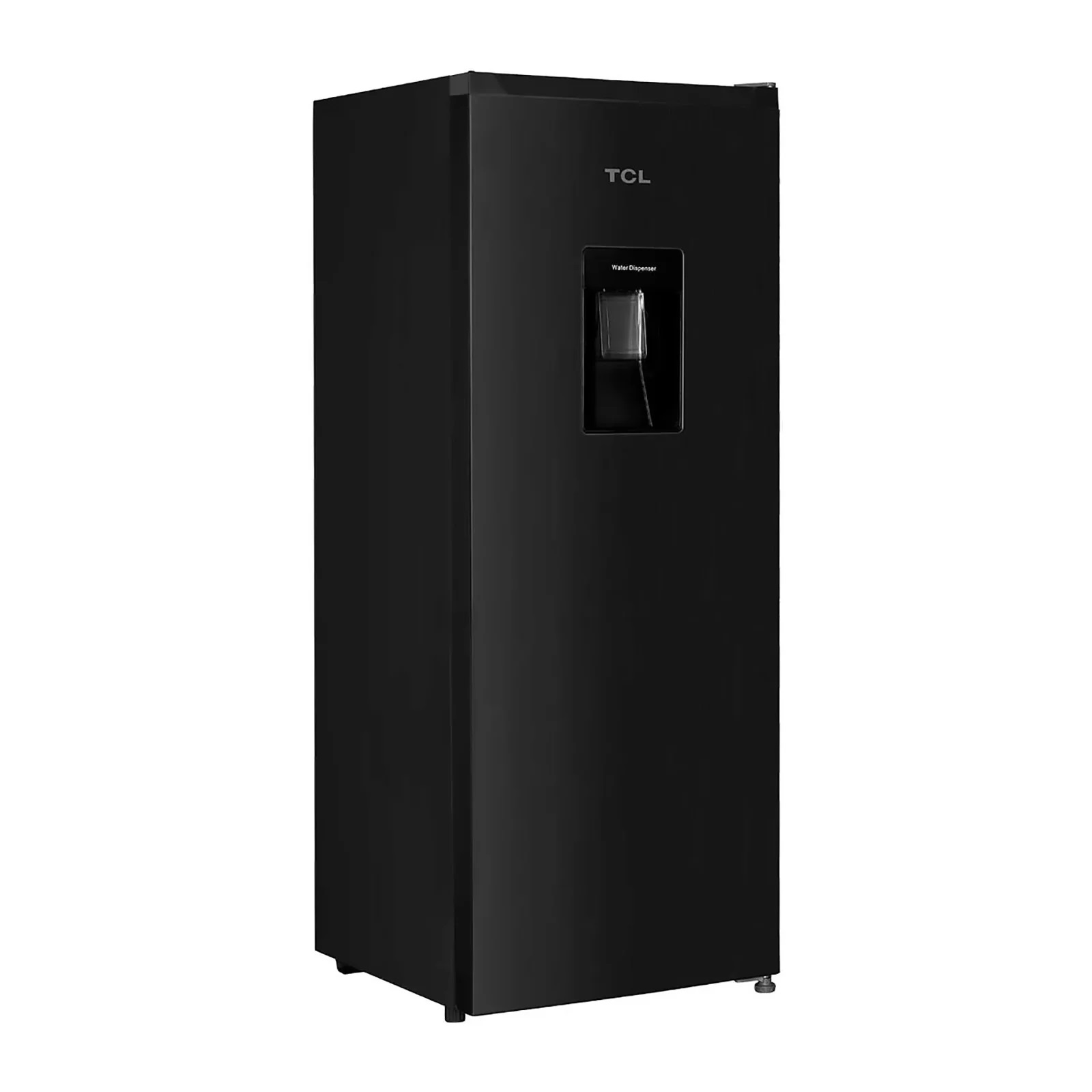Refrigerador TCL 6 Pies Cúbicos con Dispensador de Agua TSD60BW-NEGRO.