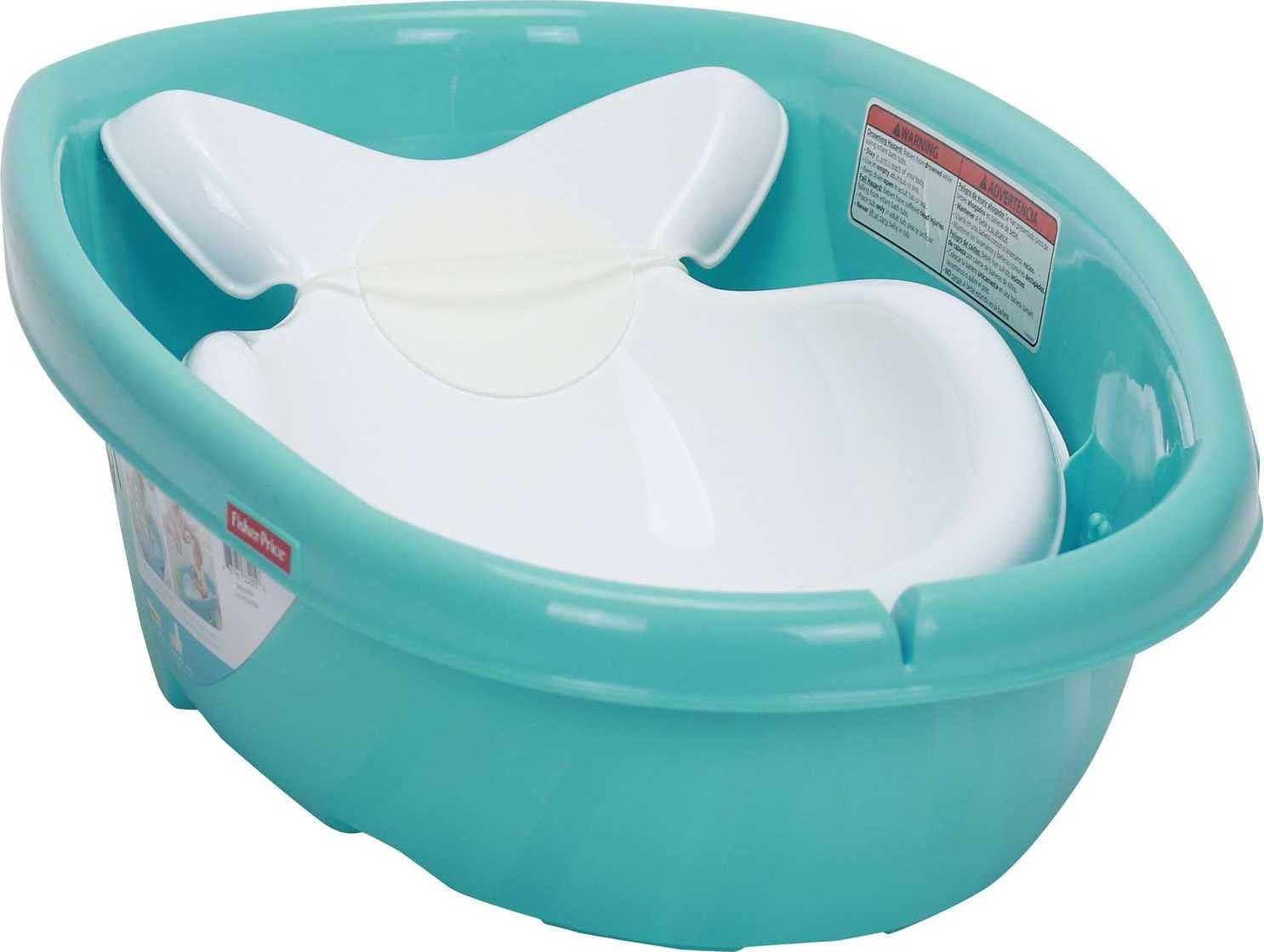 Bañera Tina Ballena Para Bebé Con Antiderrapante Fisher-Price