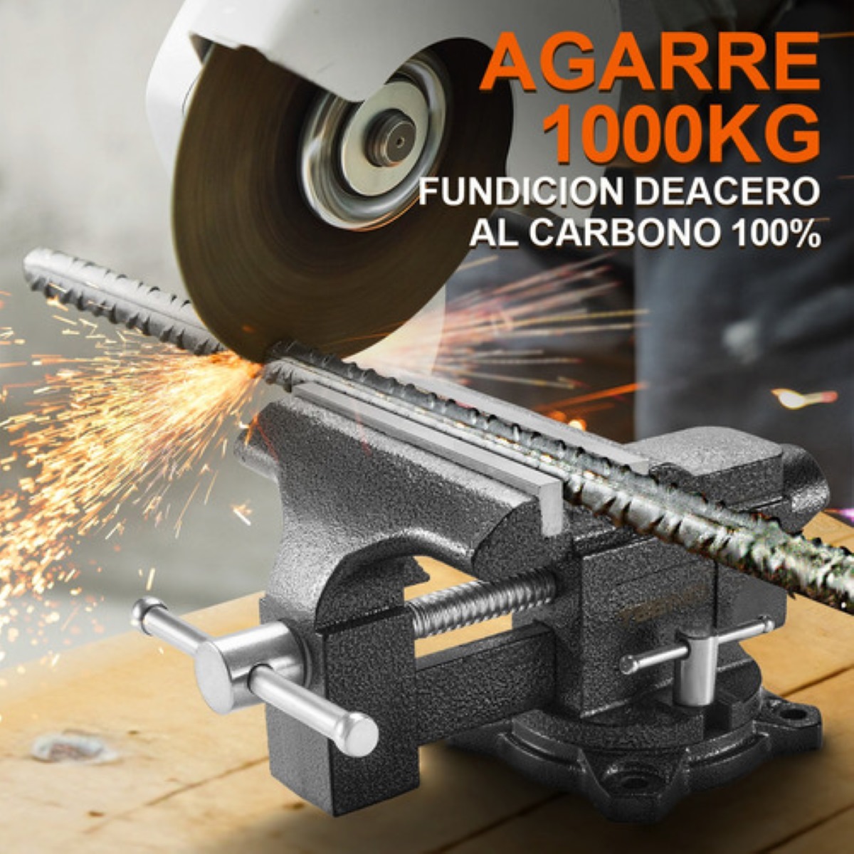 Tornillo De Banco Craftsman Herramienta Ligero 6.0'  negro