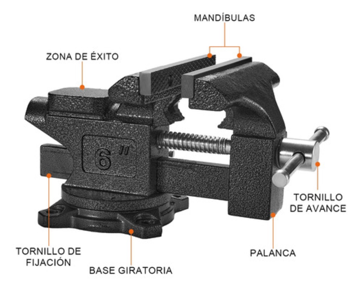 Tornillo De Banco Craftsman Herramienta Ligero 6.0'  negro
