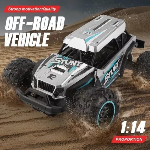 Carro Radio Control Todo Terreno 4x4 Alta Velocidad Stun .