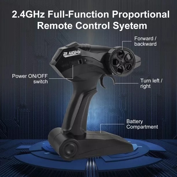 Carro Radio Control Todo Terreno 4x4 Alta Velocidad Stun .