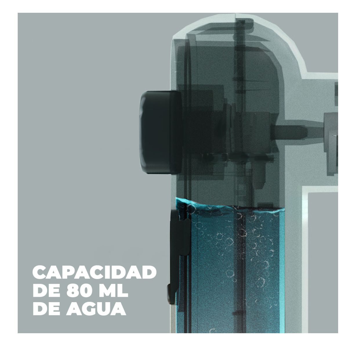 Plancha Portátil De Viaje En Seco y a Vapor Elegate Verde.