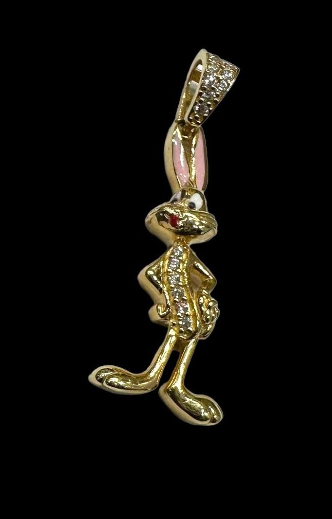 Dije Bugs Bunny Oro 14 K + Obsequio .