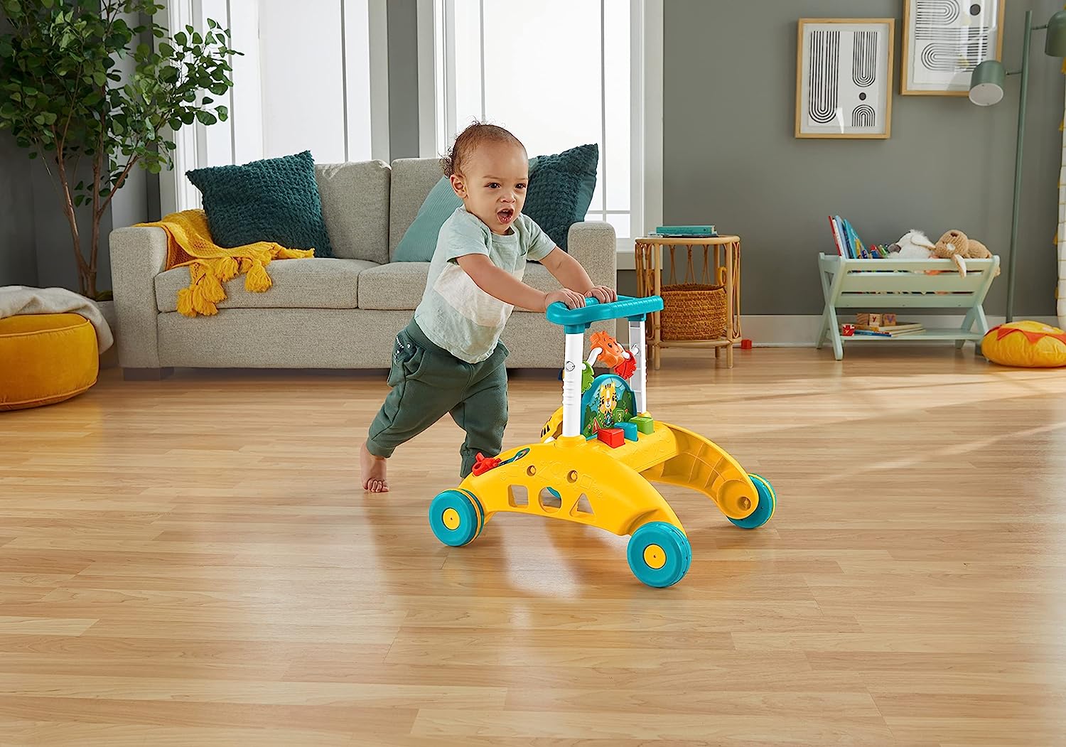 Fisher-price Andadera Para Bebés De Dos Lados Primeros Pasos