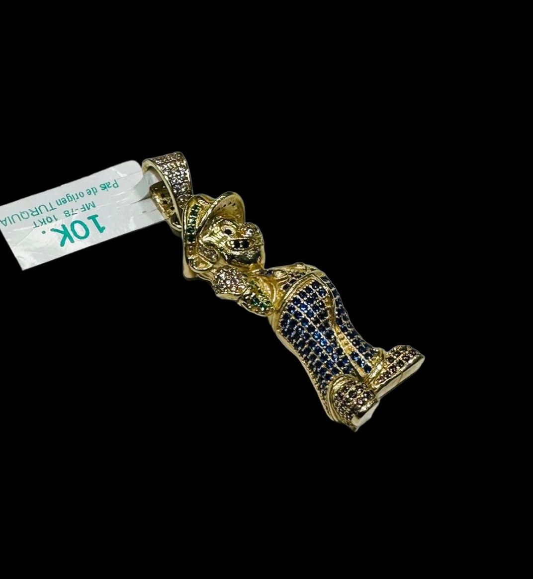 Dije Luigi De Mario Bros Oro 10 k + Obsequio.