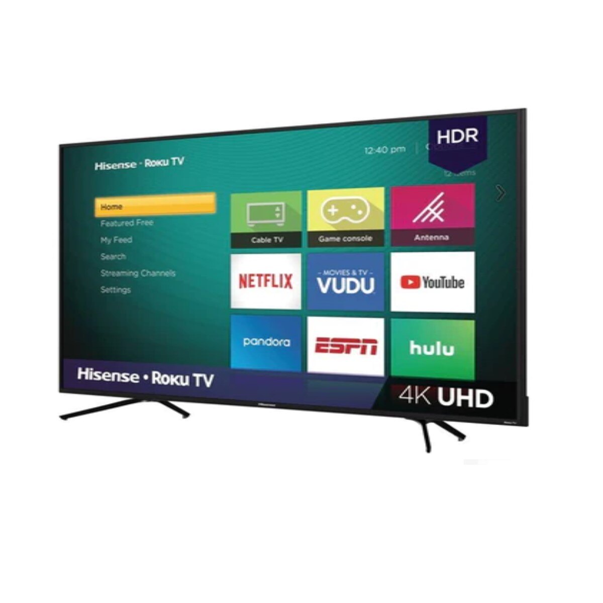Television Hisense 58R6E Serie R6 58 pulgadas 4K UHD, Smart TV, Roku TV