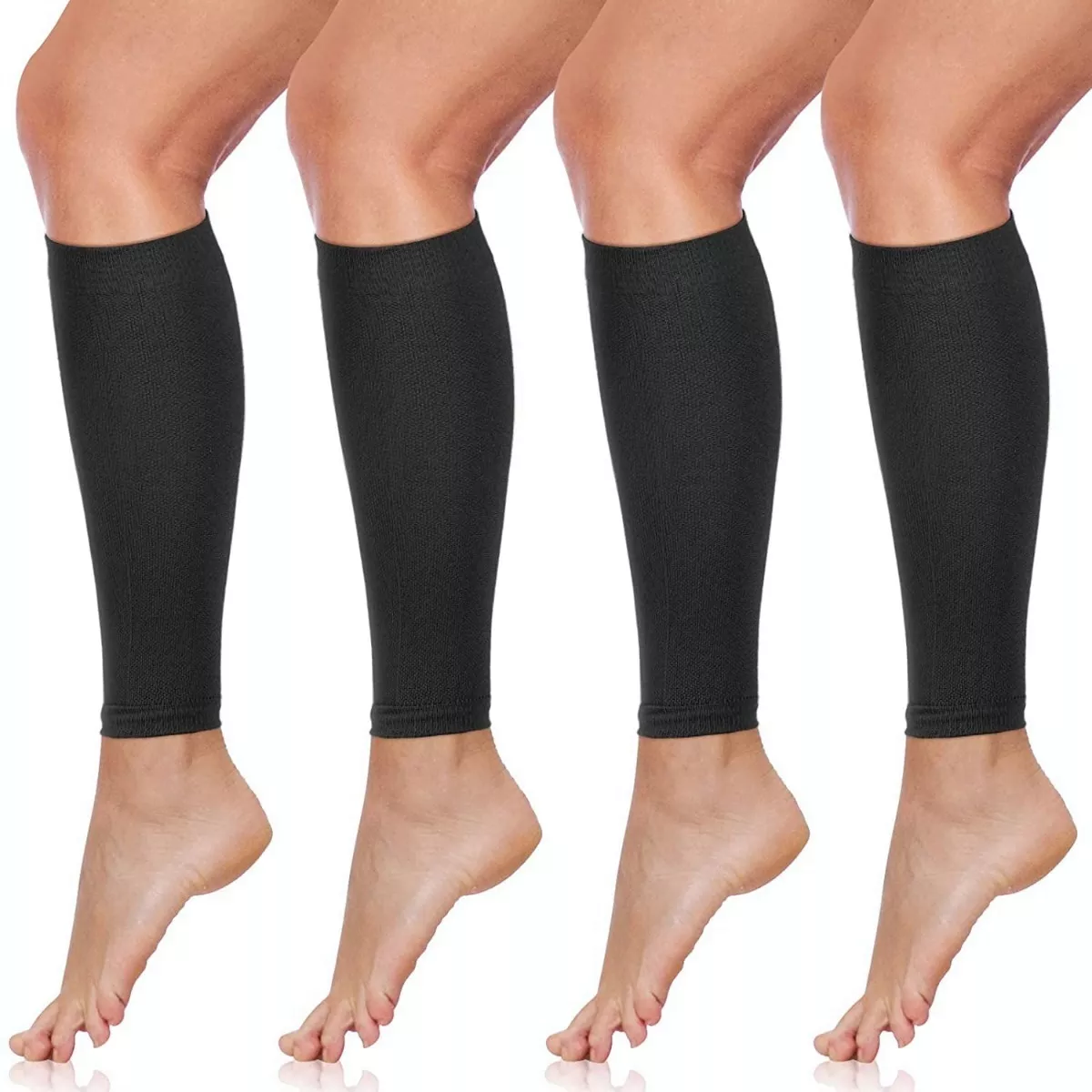 Medias De Compresión Para Varices Y Piernas Cansadas 2 Pair Negro