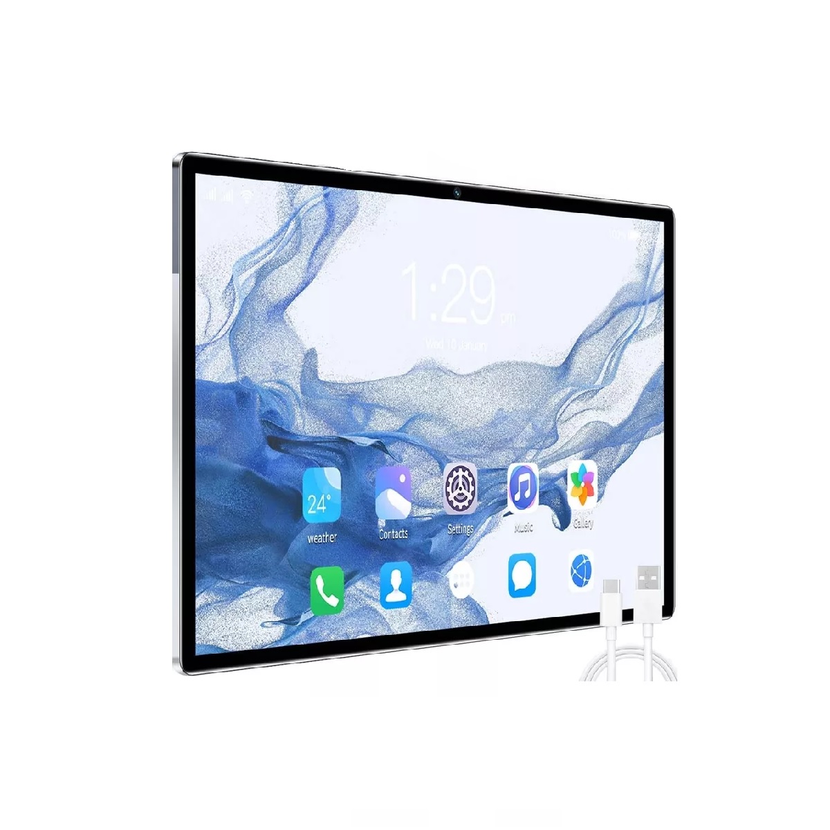 Tablet Android Hd 4+64gb Memoria Ram Cámara Dual 10.1 Wifi 