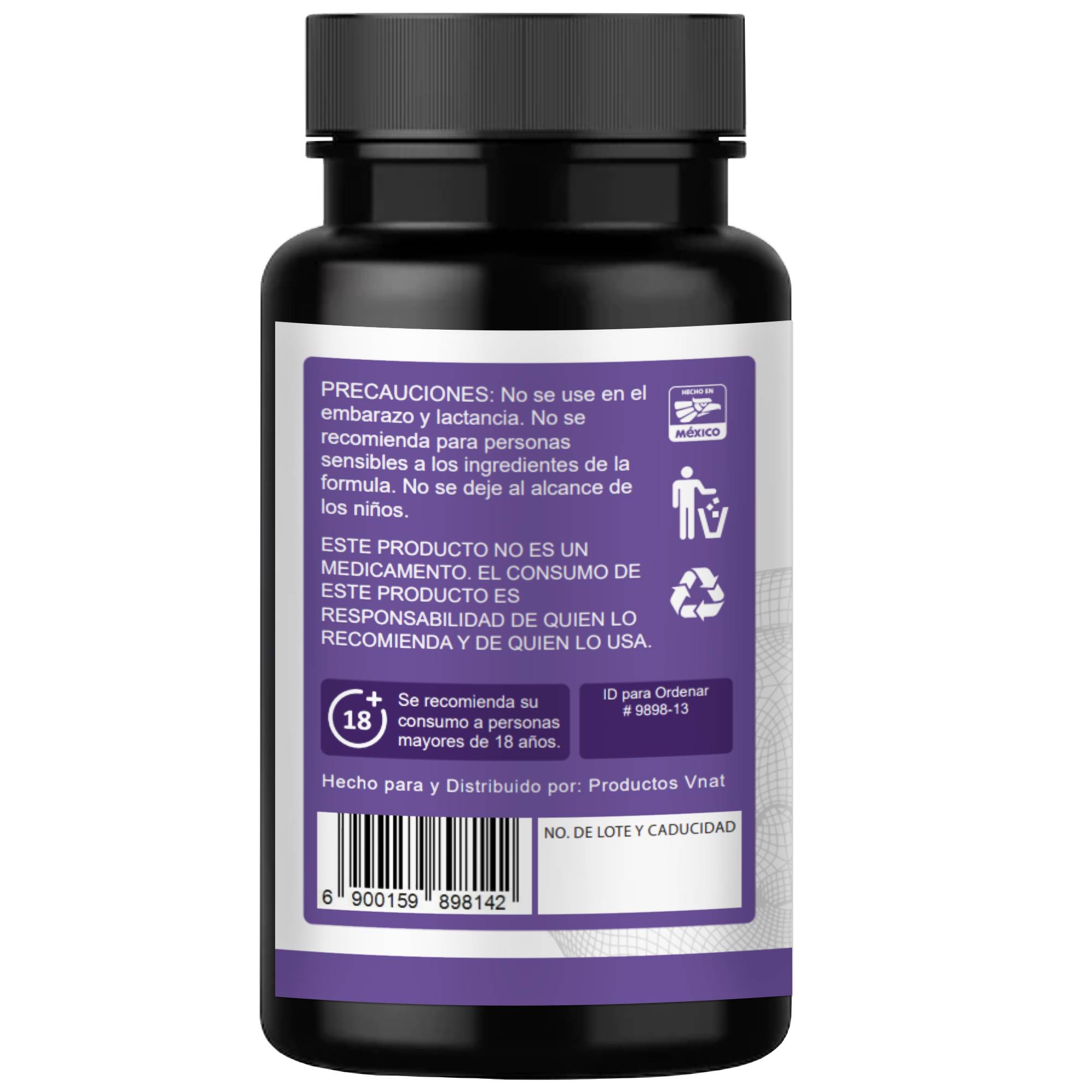 Citrato de Magnesio 2400mg VNAT 135 caps Magnesium Citrate