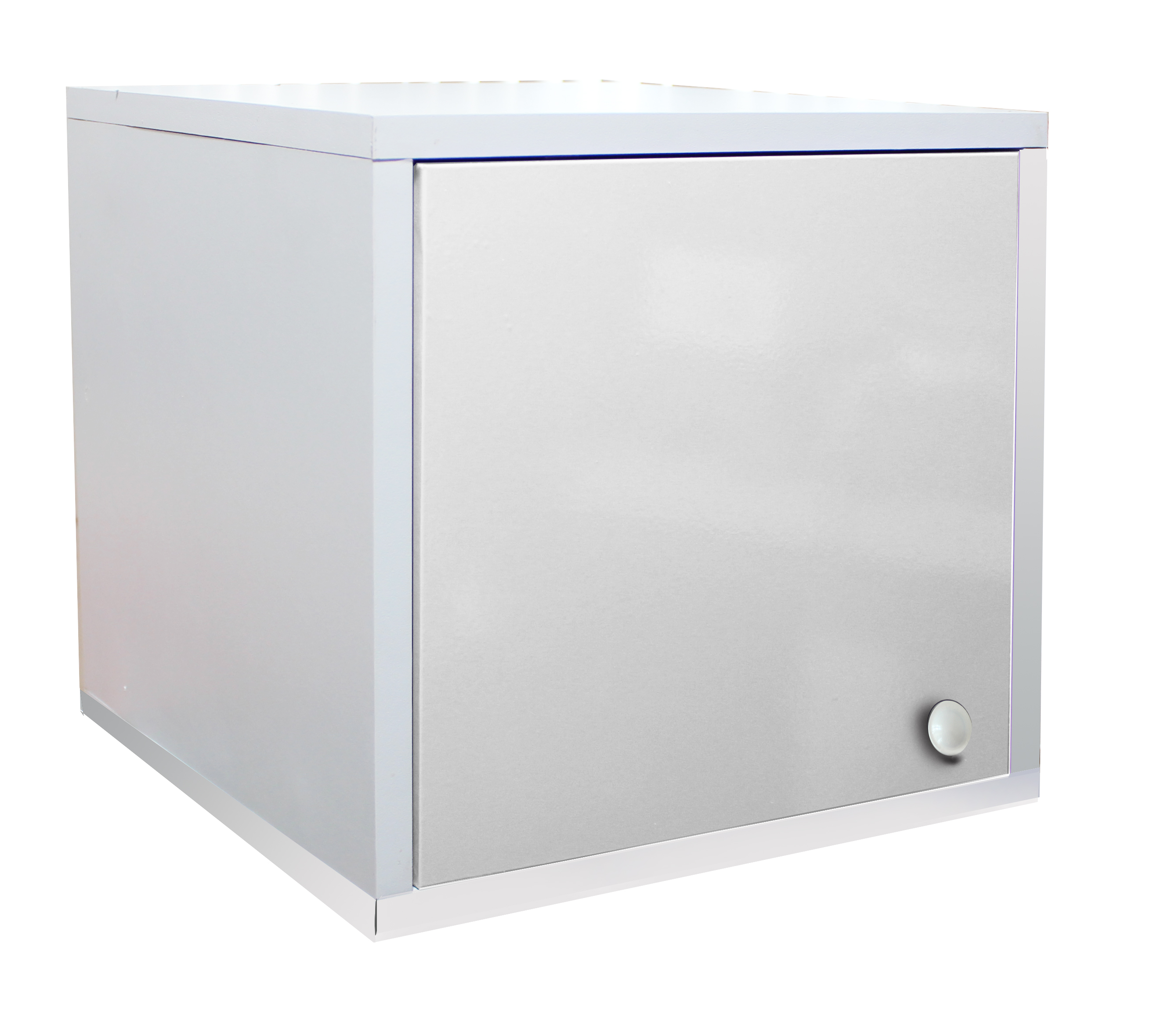 Buro Flotante Recamara Incluye Luz Led Mdf Mesa Envio Ensamblado Blanco.