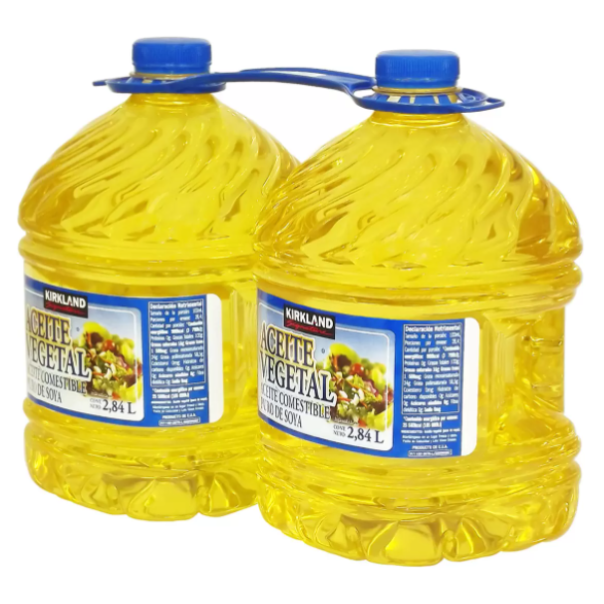 Aceite Vegetal Kirkland Signature 969471 2 pzas de 2.84 l