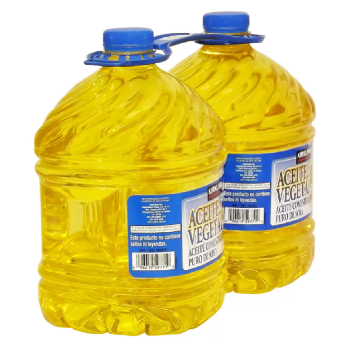 Aceite Vegetal Kirkland Signature 969471 2 pzas de 2.84 l
